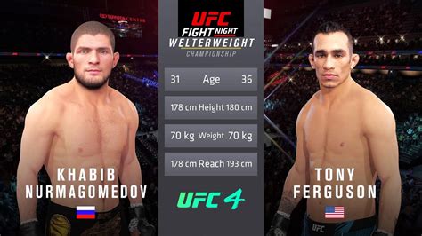 tony ferguson khabib|tony vs khabib fight date.